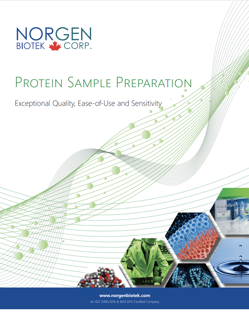 Norgen Biotek Protein Sample Preparation