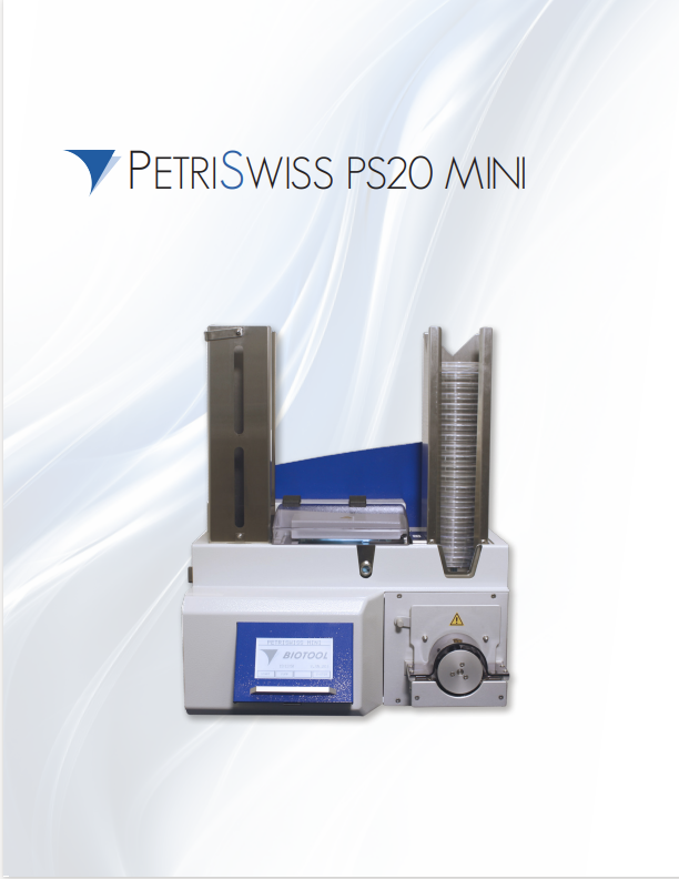 BioToolSwiss PetriSwiss P20 Mini PetriDish Filling System