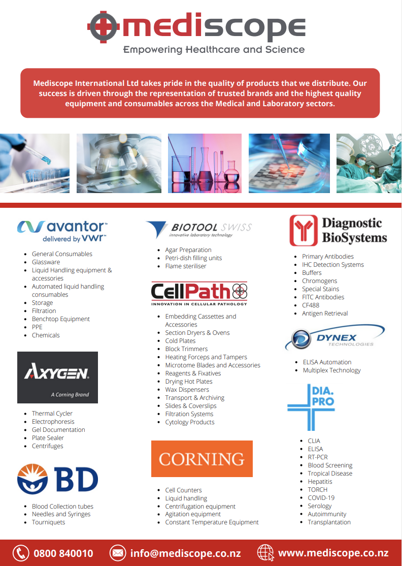 Mediscope International Limited Brands Flyer