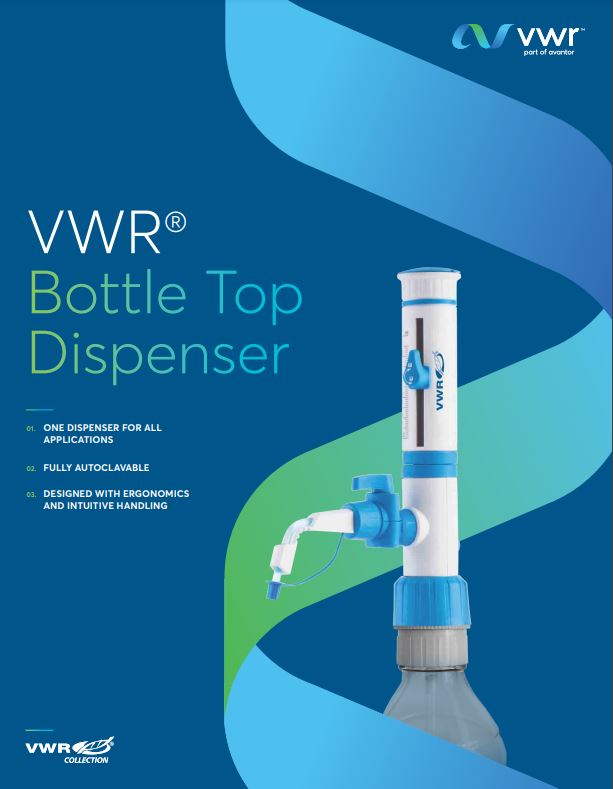 VWR Bottle Top Dispensers Flyer