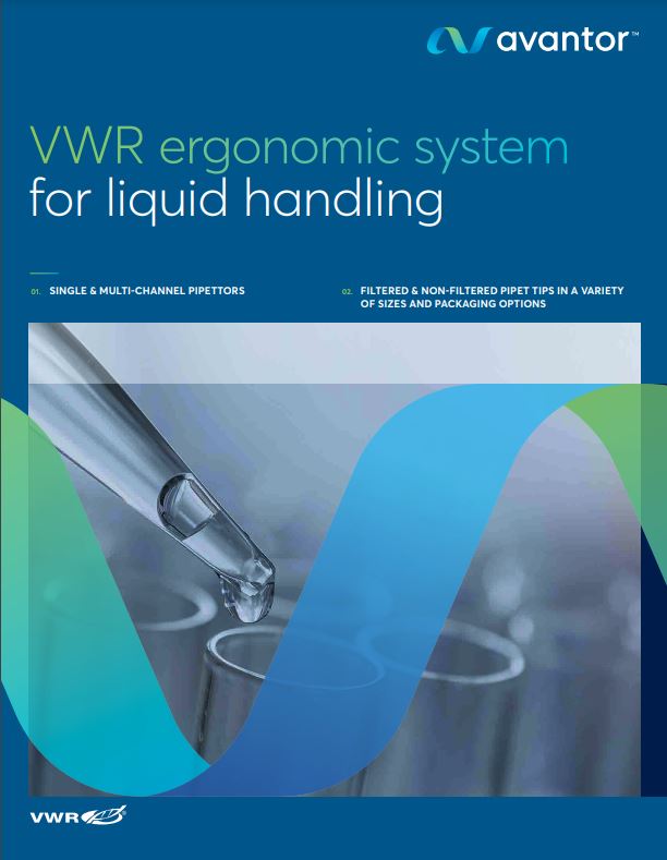 VWR Ergonomic System for Liquid Handling Flyer